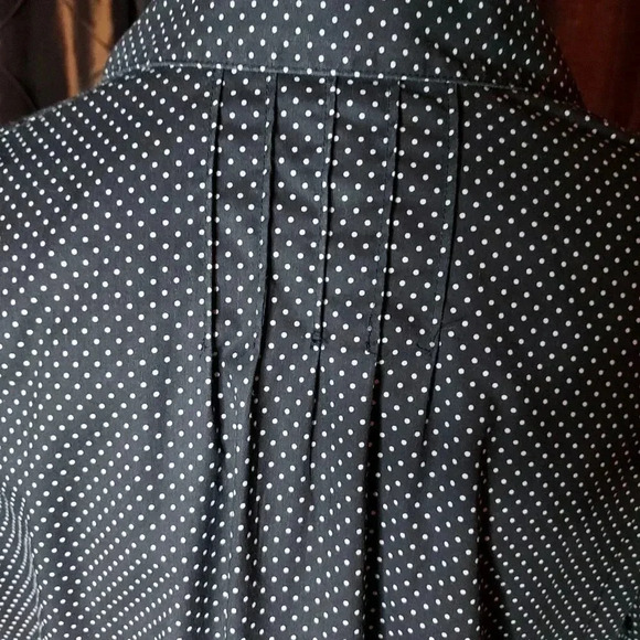 A.N.A  | Small Polka Dot Black and White Blouse - Picture 6 of 13